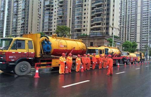 黄江镇市政管道清淤